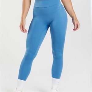 Gymshark Power Leggings Coastal Blue Leggings Size XS